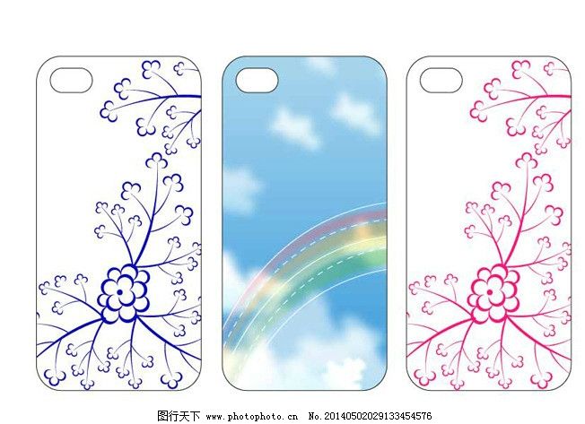 时尚个性科技融合，最新手机壳素材原图分享