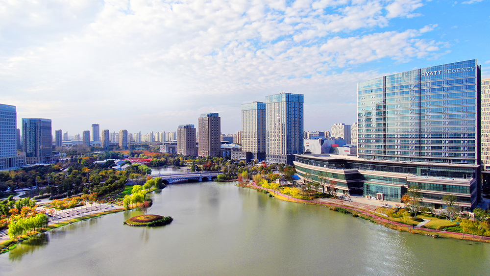 松江生态商务区,绿色发展前沿阵地新动态