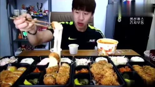 韩国大胃王奔驰哥最新动态,吃货盛宴,胃的狂欢!