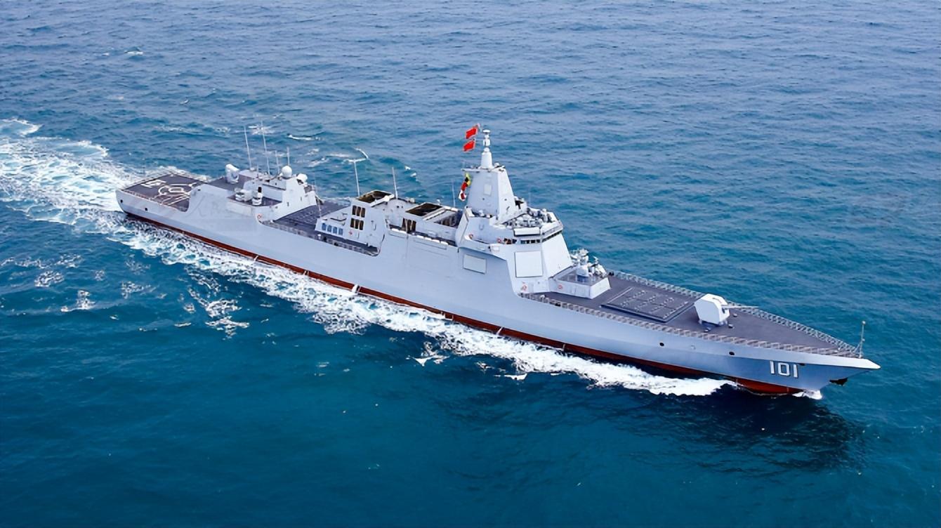 中国最新科技巨擘,海洋守护者055驱逐舰的最新动态