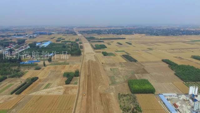 曲港高速博野段最新进展报告