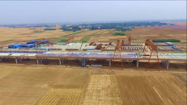 曲港高速博野段最新进展报告