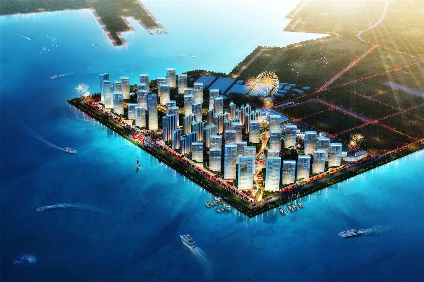 万达维湾最新照片，城市发展的微观透视与宏观展望展望图集