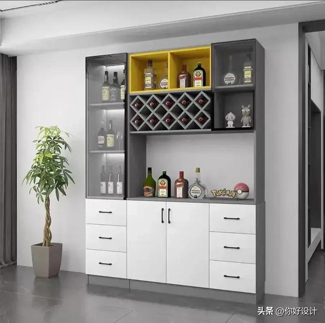 未来酒柜设计趋势,2024最新款酒柜图片及分析