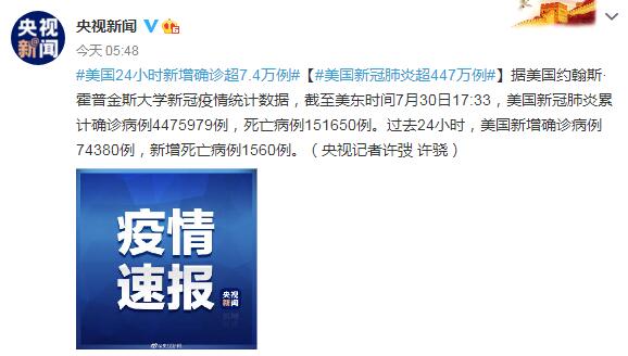 美国最新疫情今日速览📆,最新消息汇总🌍