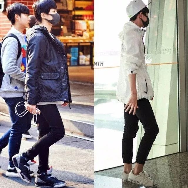 易烊千玺最新街拍,时尚潮流先锋的街头风采