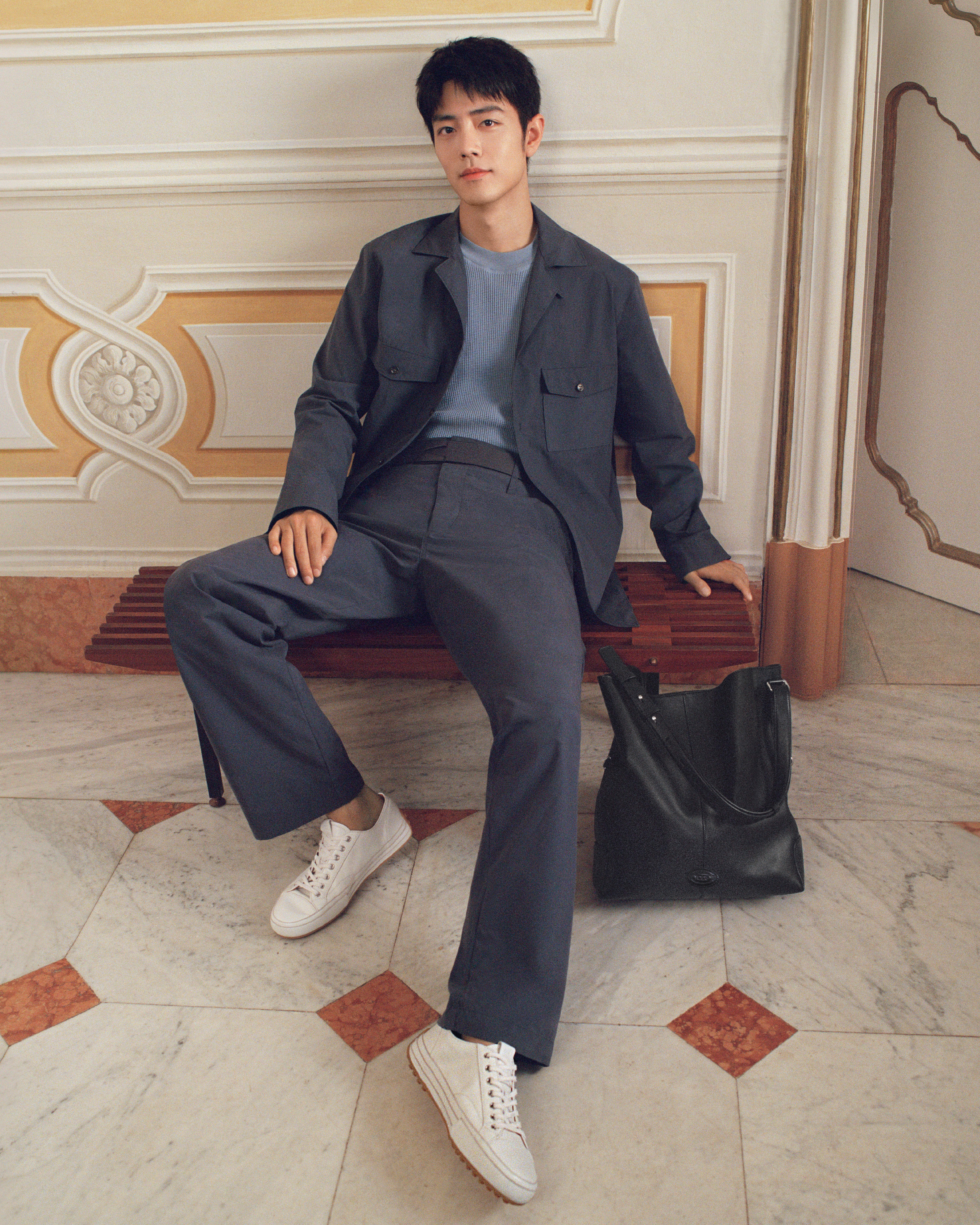 肖战最新广告大片揭秘,一场心灵平静之旅的探寻之旅