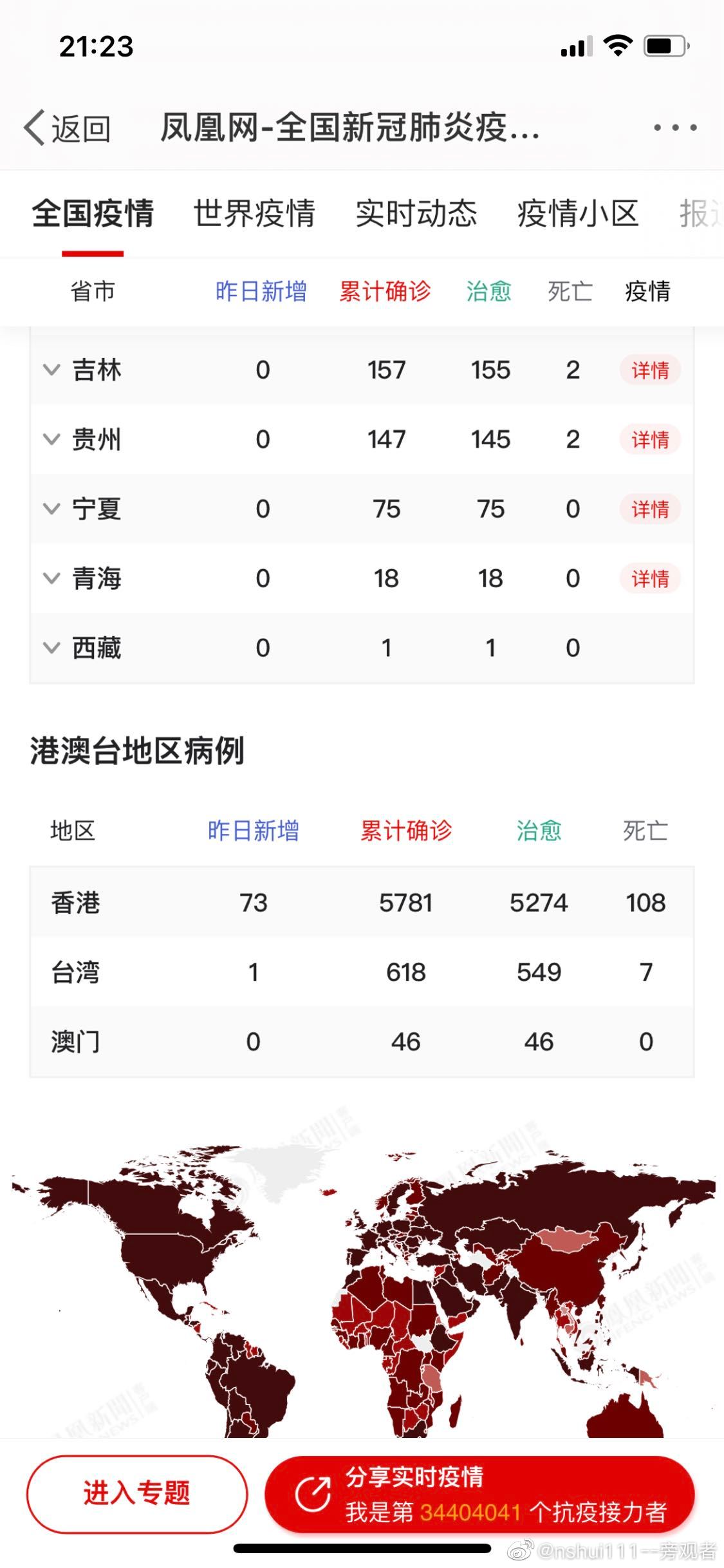 全国新肺炎疫情最新数据,共同关注挑战与希望